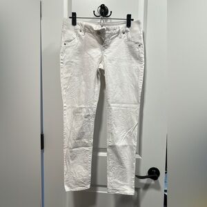 White gap maternity jeans - size 26